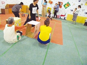 子育て支援教室　◎ミニミニうんどうかい
