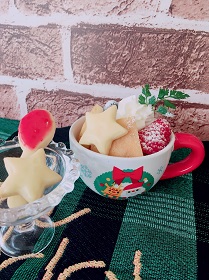 HUGHUGすまいる◎マグカップで可愛く♡無添加クリスマス ケーキ&クッキー