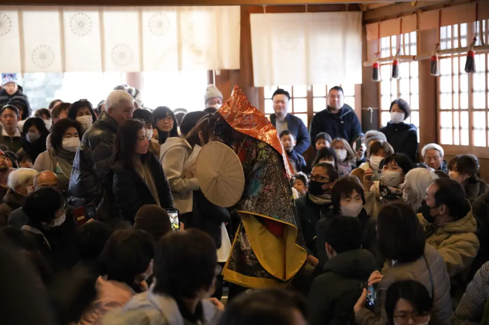 射水神社　節分祭