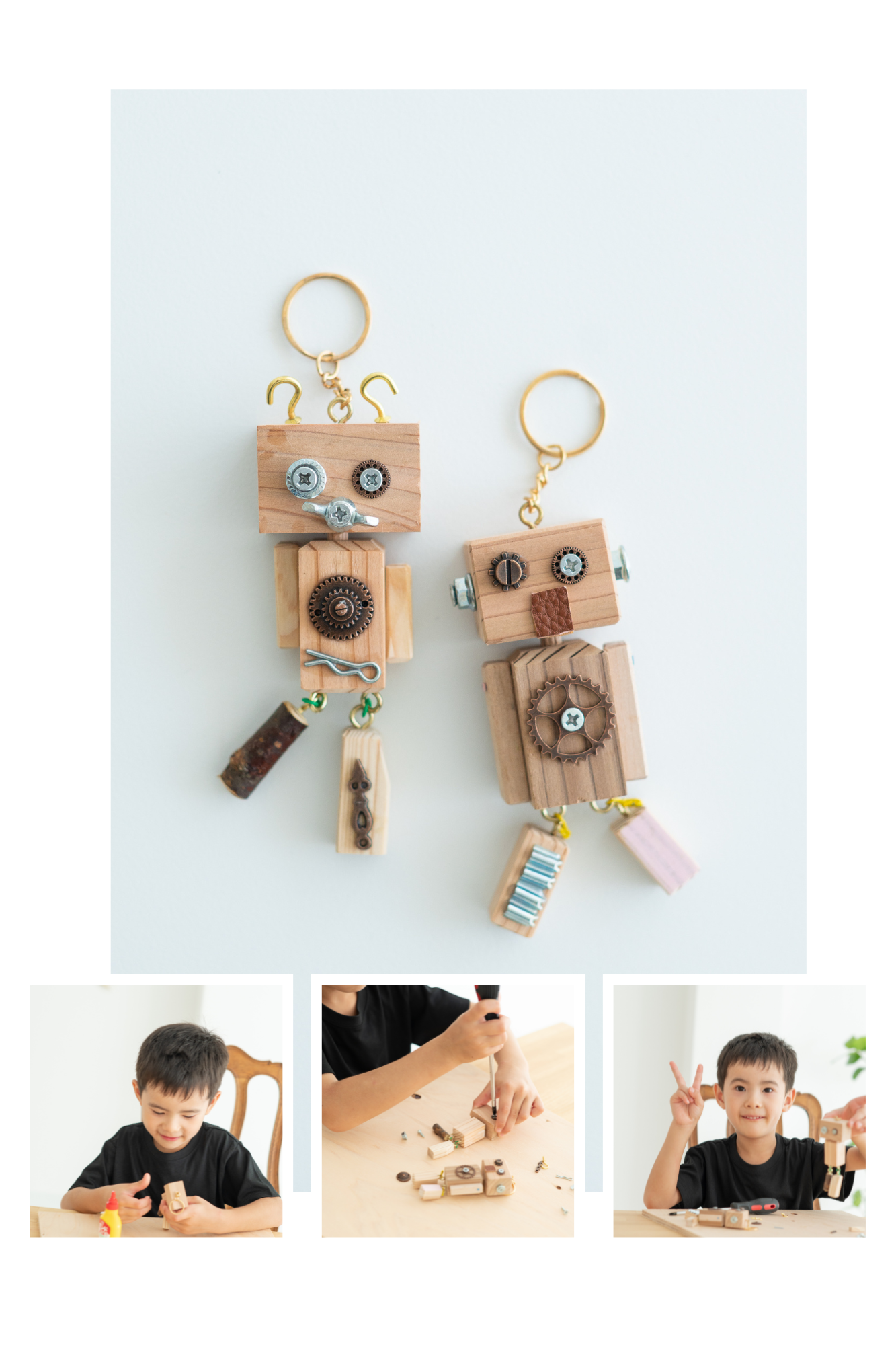 木工ワークショップ×こども撮影会