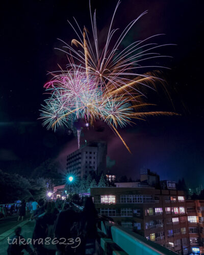 宇奈月温泉峡谷花火響宴2025