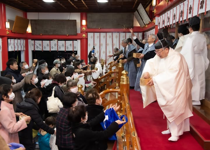 日枝神社　節分