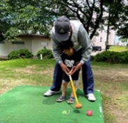 パパクエスト パークゴルフに挑戦!
