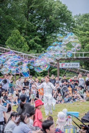 【シャボン玉】ナイトバブル × KIRAKIRAミッション