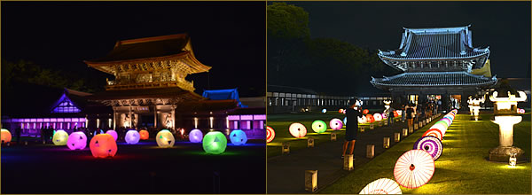国宝 瑞龍寺 ｢夜の祈りと大福市｣