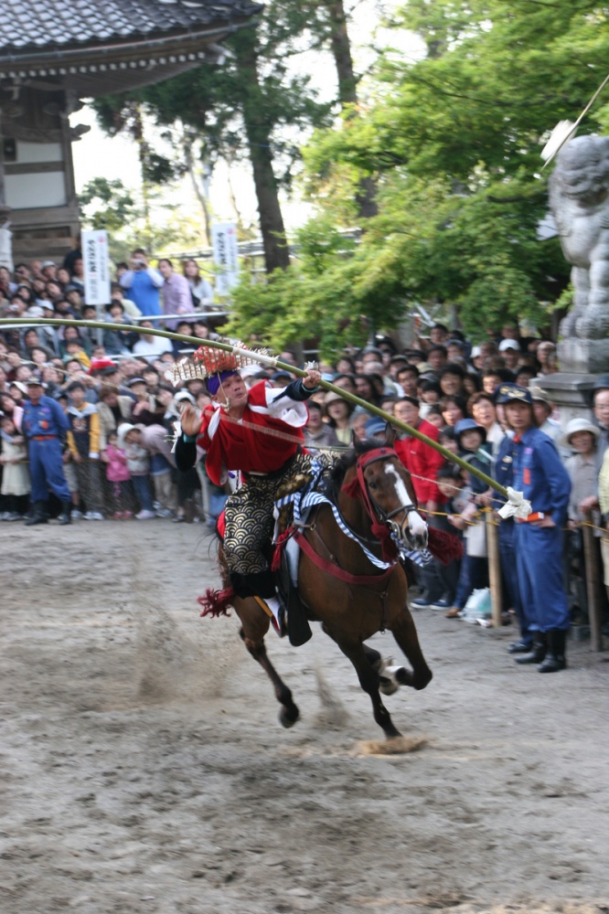 「加茂祭」やんさんま（流鏑馬）