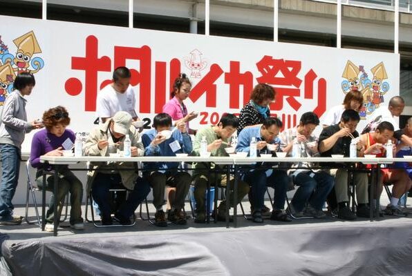 春のホタルイカ祭り in 滑川